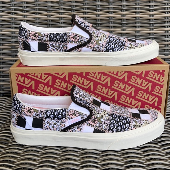 Vans Classic Slip-On Patchwork Floral MENS - Picture 2 of 16